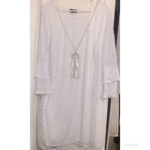 Tacera White Dress